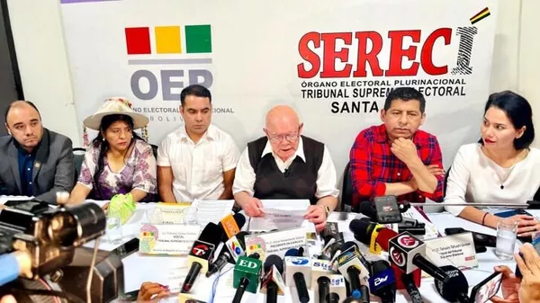 Presentación de la lista de candidatos habilitados para participar de las elecciones generales de Bolivia - Sputnik Mundo