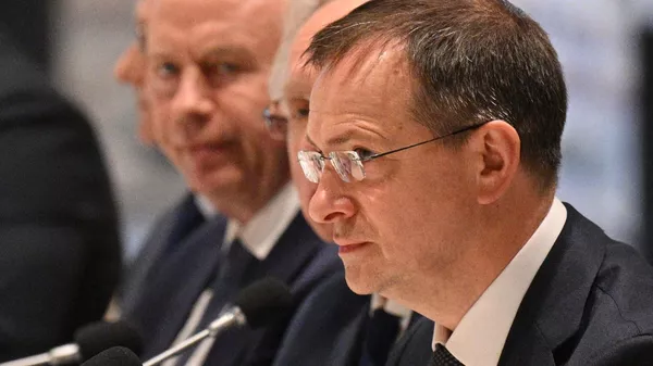 Vladímir Medinski, jefe de la delegación rusa para las negociaciones con Kiev - Sputnik Mundo