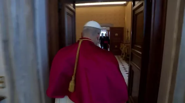 El papa León recibe a Javier Milei en Roma - Sputnik Mundo