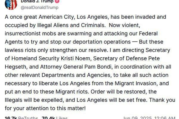 Detienen a 27 personas en Los Ángeles en las protestas contra la política migratoria de EEUU Detienen a 27 personas en Los Ángeles en las protestas contra la política migratoria de EEUU - Sputnik Mundo