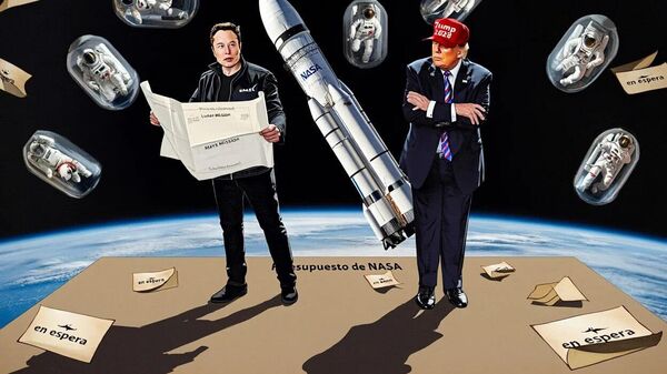 ¿Cómo afectaría la disputa entre Musk y Trump al programa espacial de EEUU? - Sputnik Mundo