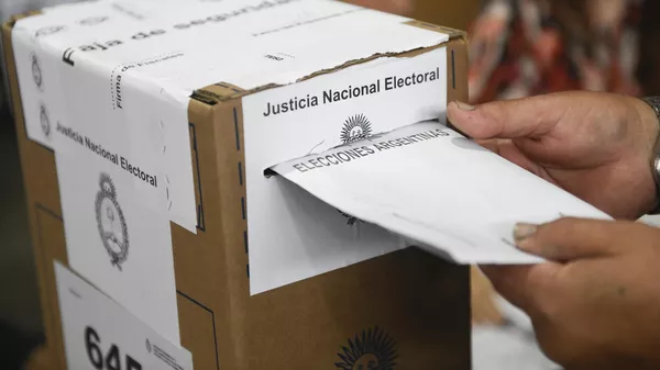 Ha caído el número de participantes en las elecciones en Argentina. - Sputnik Mundo
