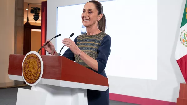 La presidenta de México, Claudia Sheinbaum. - Sputnik Mundo