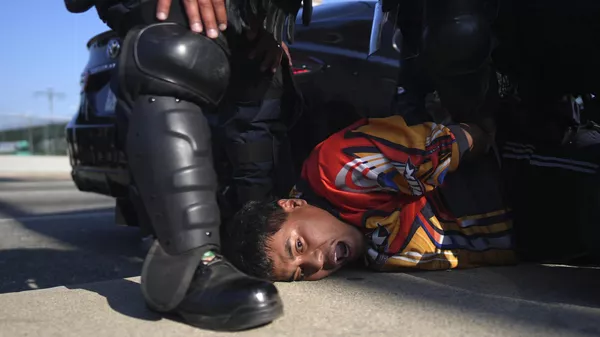 Protestas en California  - Sputnik Mundo