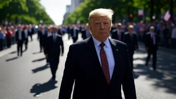 Es una exhibición de dominio: planean gran boicot contra Trump en pleno desfile militar - Sputnik Mundo