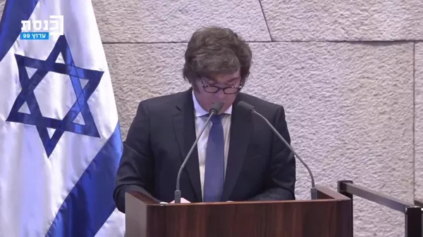 Milei anuncia traslado de embajada argentina en Israel a Jerusalén - Sputnik Mundo