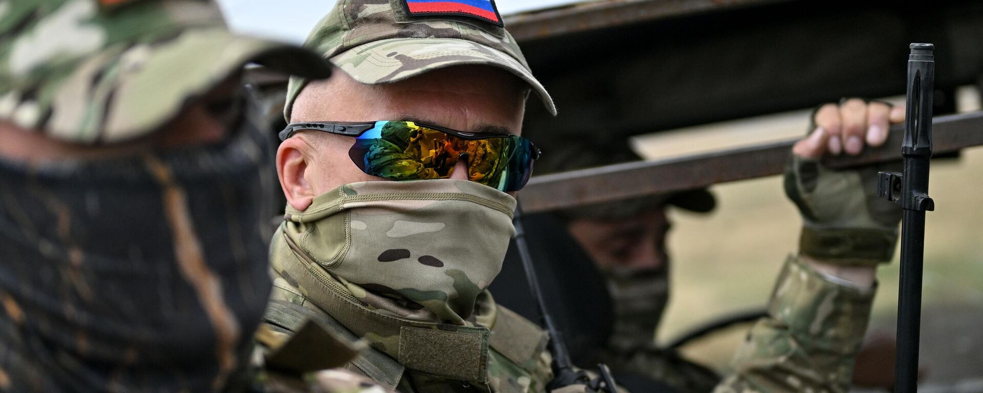 Soldados rusos en la zona de la operación militar especial  - Sputnik Mundo, 1920, 13.06.2025