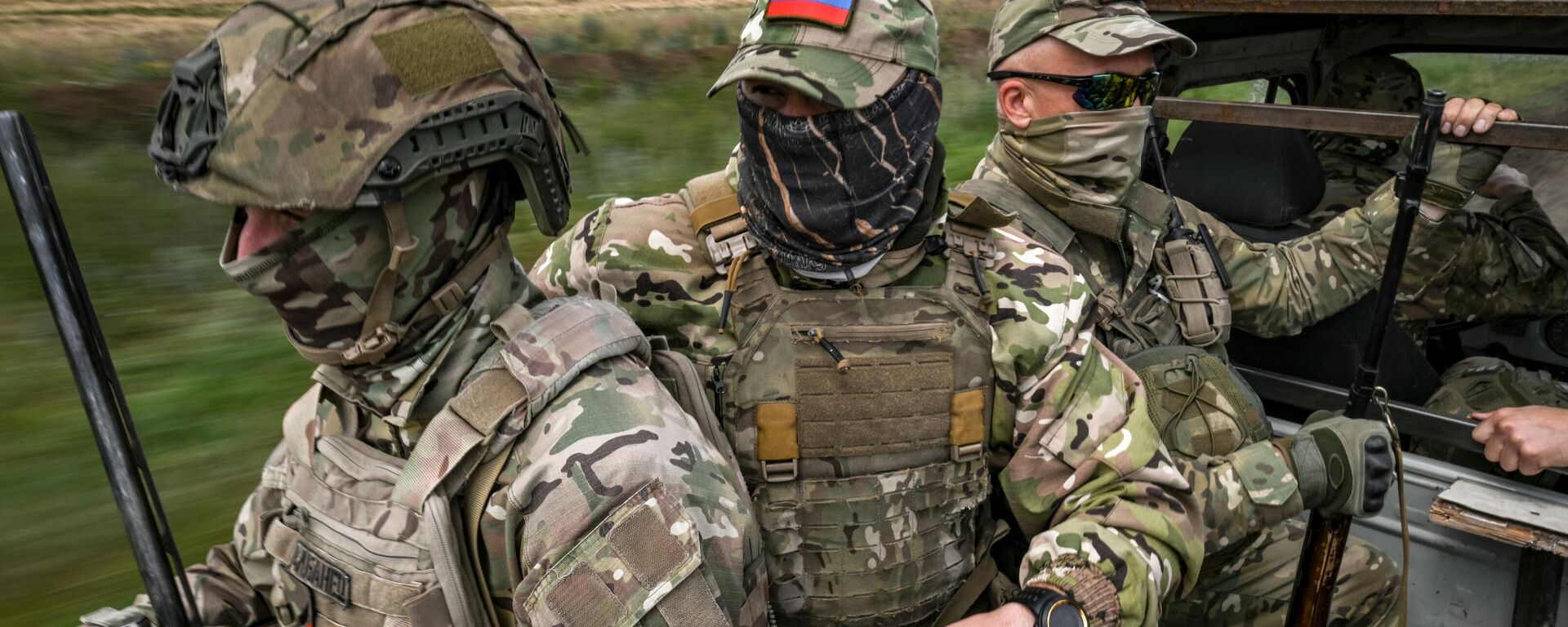 Soldados rusos en la zona de la operación militar especial Soldados rusos en la zona de la operación militar especial - Sputnik Mundo, 1920, 10.09.2025