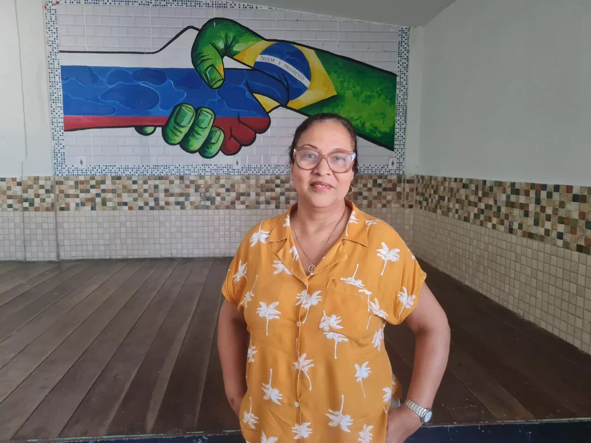 Denize Alves da Silva, directora del colegio intercultural Brasil-Rusia de Belford Roxo - Sputnik Mundo, 1920, 16.06.2025