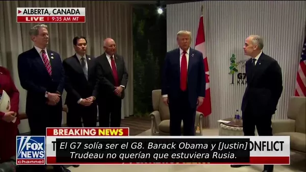 Trump dice que excluir a Rusia del G7 fue un error - Sputnik Mundo