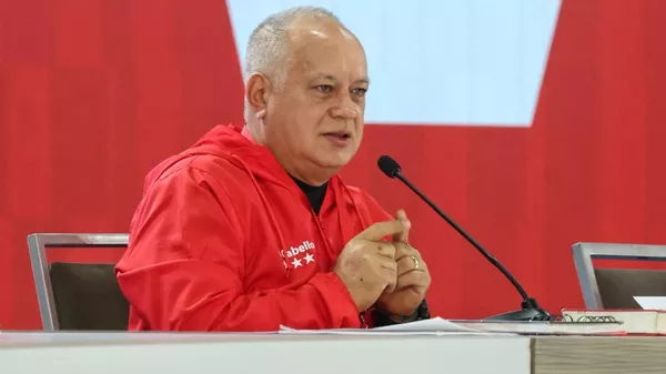 El ministro del Poder Popular para Relaciones Interiores, Justicia y Paz de Venezuela, Diosdado Cabello. - Sputnik Mundo