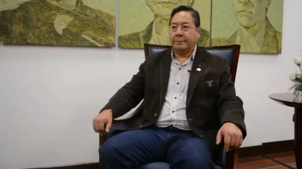 Luis Arce, presidente de Bolivia - Sputnik Mundo