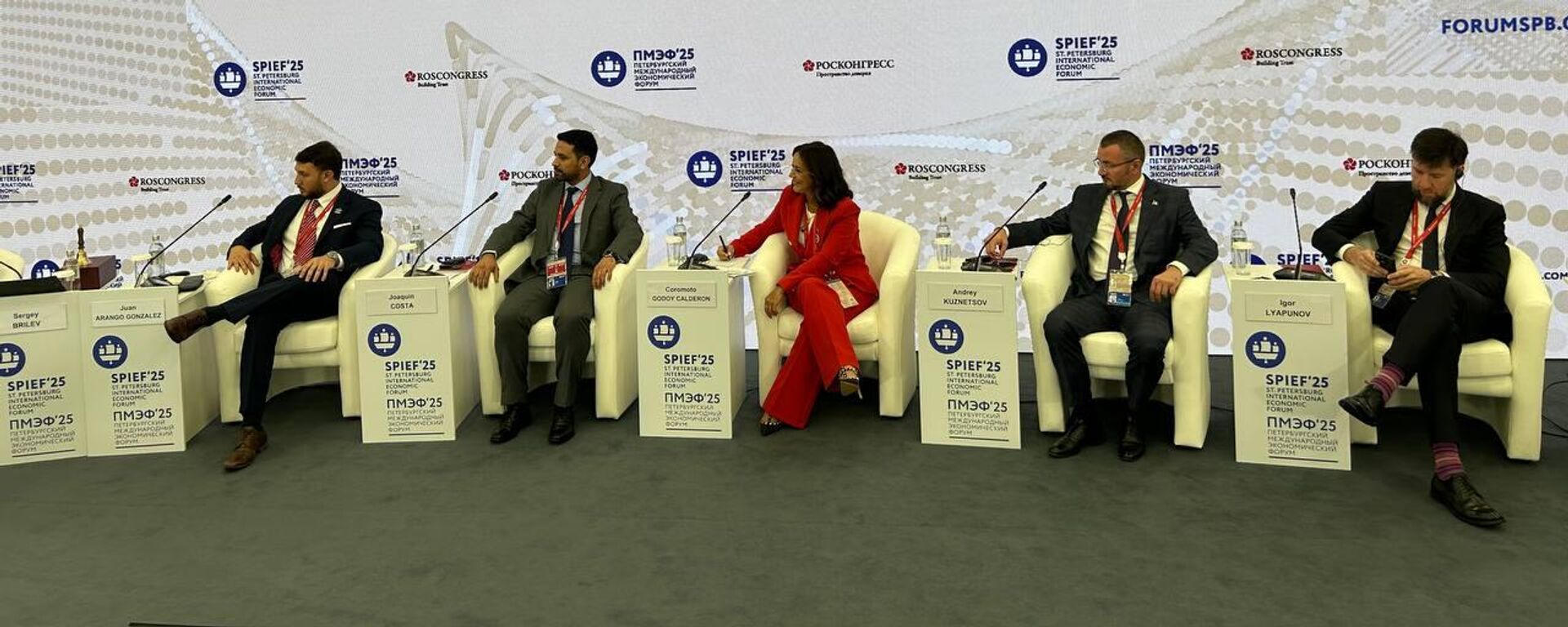 Se realizó la sesión Rusia-América Latina en el marco del Foro Económico Internacional de San Petersburgo. - Sputnik Mundo, 1920, 20.06.2025