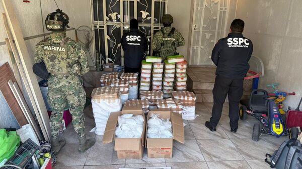 Aseguran al norte de México más de 700 kilos de metanfetamina en dos días - Sputnik Mundo