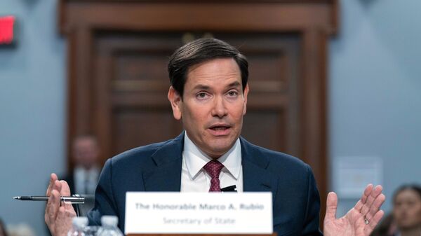 Marco Rubio, el secretario de Estado de EEUU - Sputnik Mundo