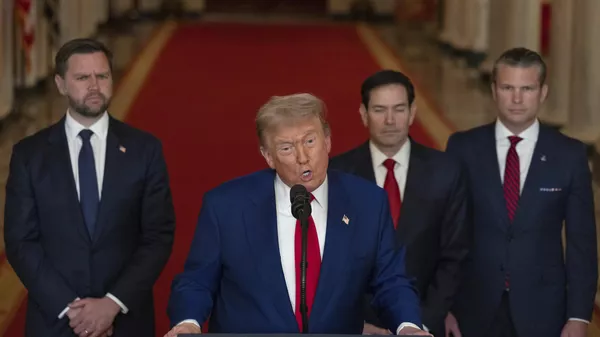 Donald Trump, presidente de EEUU - Sputnik Mundo