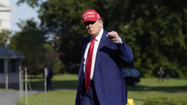 Donald Trump, presidente de EEUU - Sputnik Mundo