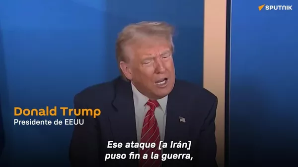 Trump compara los ataques de EEUU a Irán con Hiroshima y Nagasaki - Sputnik Mundo