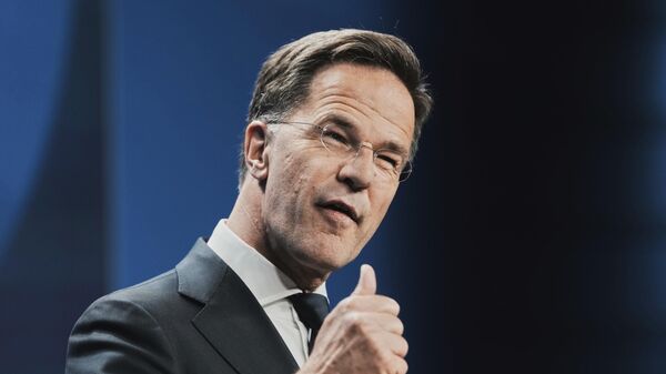 El secretario de la OTAN, Mark Rutte - Sputnik Mundo