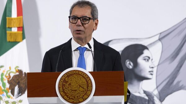 Edgar Amador Zamora, secretario de Hacienda de México. - Sputnik Mundo