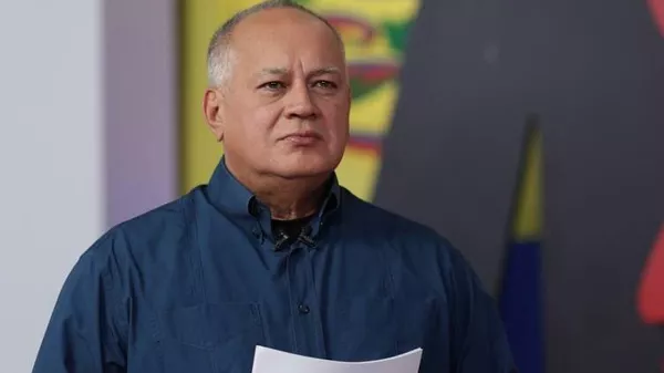 El ministro del Poder Popular para Relaciones Interiores, Justicia y Paz de Venezuela, Diosdado Cabello. - Sputnik Mundo