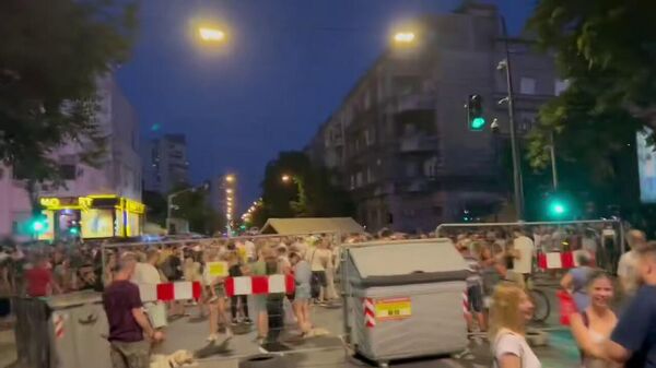 Protestas en Serbia - Sputnik Mundo