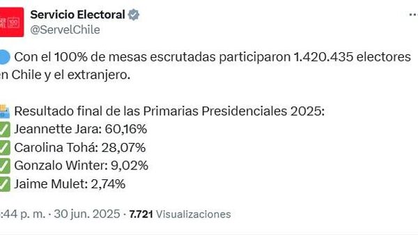 Casi un millón y medio de personas votan en las primarias del oficialismo en Chile - Sputnik Mundo