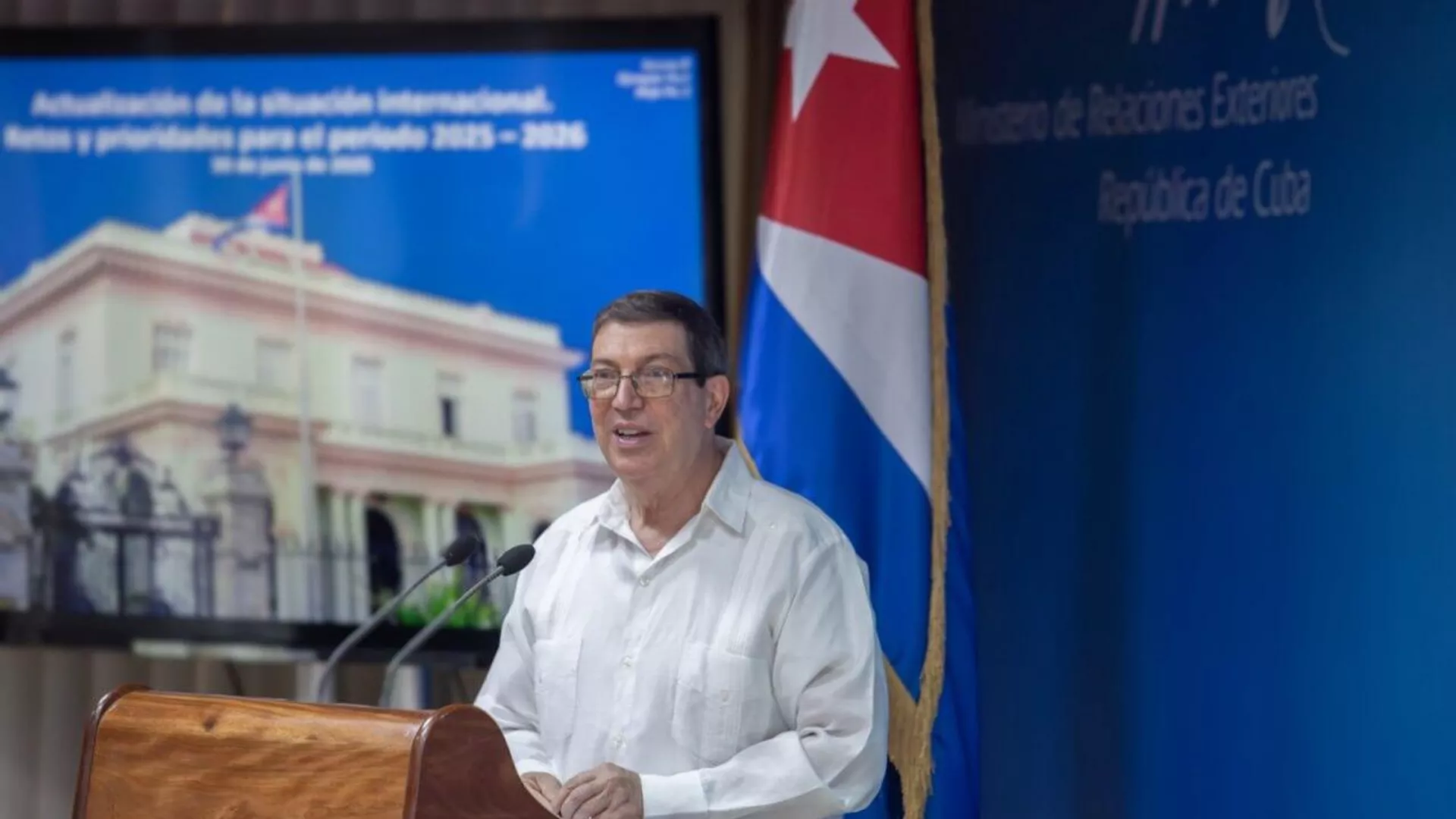 Canciller de Cuba condena el endurecimiento de la política de EEUU contra la isla Canciller de Cuba condena el endurecimiento de la política de EEUU contra la isla - Sputnik Mundo, 1920, 01.07.2025