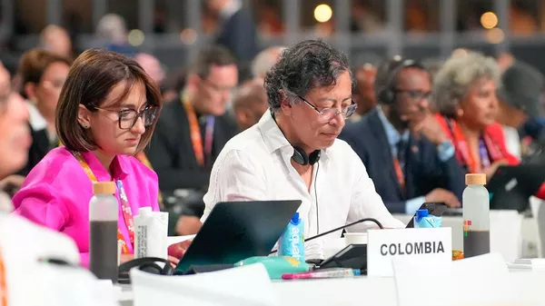 Gustavo Petro, presidente de Colombia - Sputnik Mundo