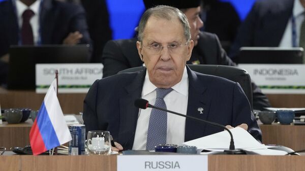 El canciller ruso, Serguéi Lavrov. - Sputnik Mundo