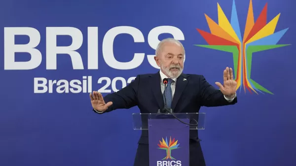 Luiz Inacio Lula da Silva, presidente de Brasil, en la XVIII Cumbre de los BRICS - Sputnik Mundo
