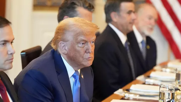 Donald Trump, presidente de EEUU - Sputnik Mundo