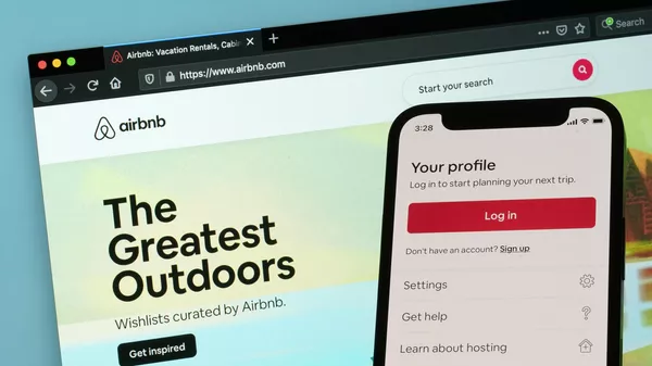 Interfaz de Airbnb - Sputnik Mundo