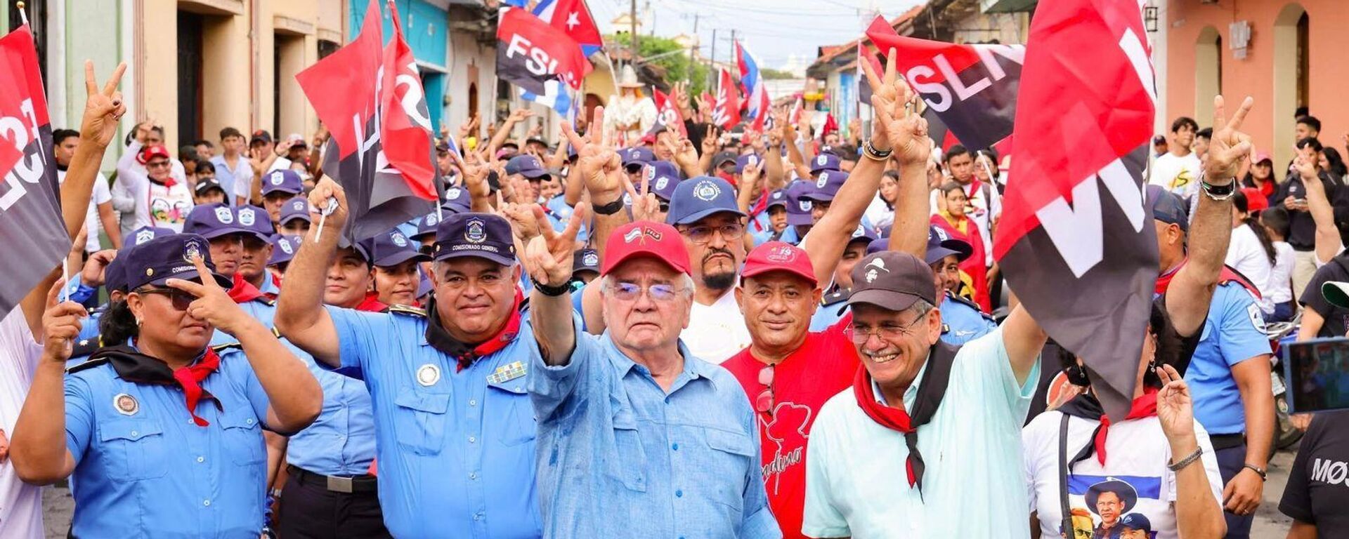 Conmemoración del aniversario 46 de la derrota de la dictadura somocista en León, Nicaragua - Sputnik Mundo, 1920, 08.07.2025