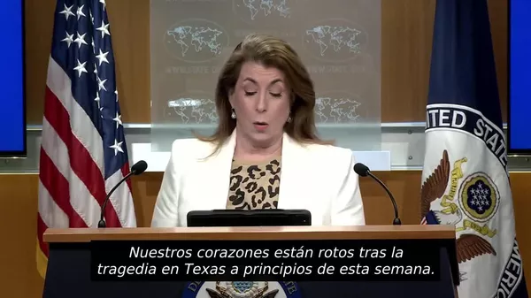 EEUU agradece a México por el envío de ayuda ante las inundaciones en Texas - Sputnik Mundo
