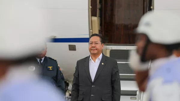 Luis Arce, presidente de Bolivia - Sputnik Mundo