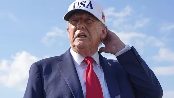 Donald Trump, presidente estadounidense  - Sputnik Mundo