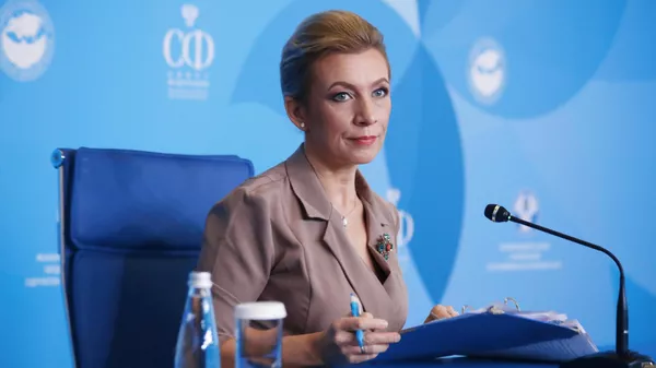 María Zajárova, portavoz de la Cancillería rusa - Sputnik Mundo