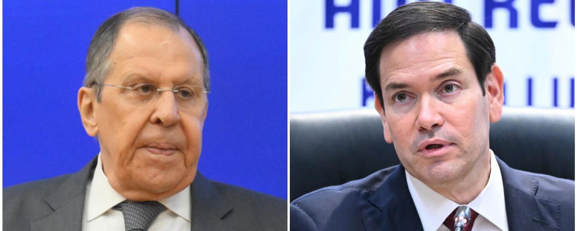 El canciller ruso, Serguéi Lavrov, y el secretario de Estado estadounidense, Marco Rubio - Sputnik Mundo, 1920, 26.06.2026