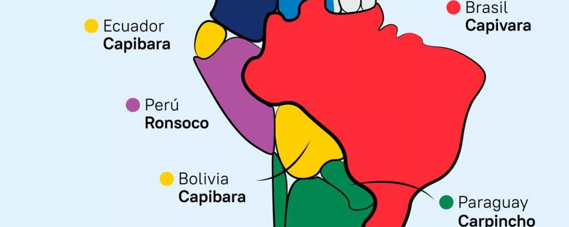#SputnikGráfico | ¿Es la capibara el animal con más nombres del mundo? - Sputnik Mundo, 1920, 10.07.2025