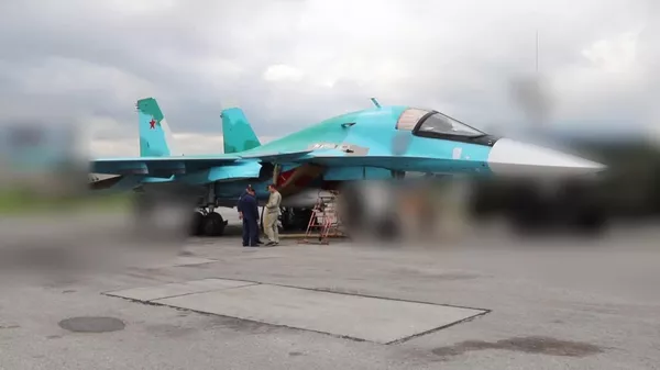 Innovadores y versátiles: otro lote de bombarderos Su-34 se incorpora a las filas de las Fuerzas Aeroespaciales rusas - Sputnik Mundo