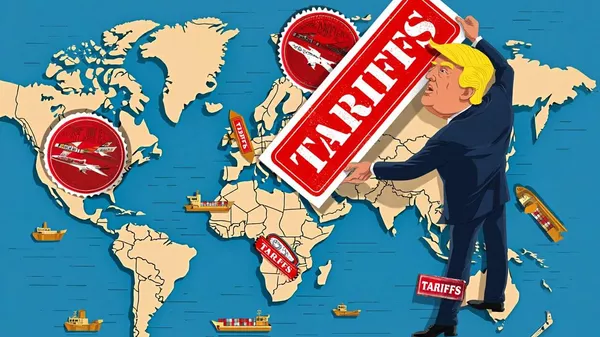 ¿Qué repercusiones traería a la economía mundial los nuevos aranceles de Trump? - Sputnik Mundo