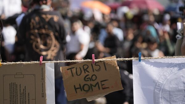 Manifestaciones contra la gentrificación en la CDMX - Sputnik Mundo