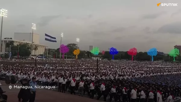 Nicaragua conmemora el 46 aniversario de la Revolución Sandinista - Sputnik Mundo