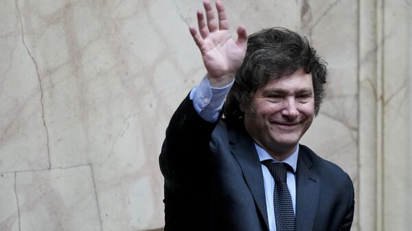 El presidente de Argentina, Javier Milei. - Sputnik Mundo