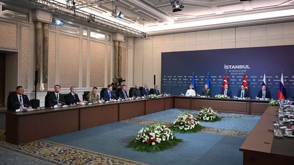 Un corresponsal de Sputnik comparte nuevas fotos del encuentro entre Rusia y Ucrania en Turquía - Sputnik Mundo