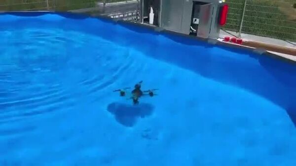 ¿Un dron o un submarino? Comparten imágenes del único dron capaz de volar por el aire y nadar bajo el agua - Sputnik Mundo