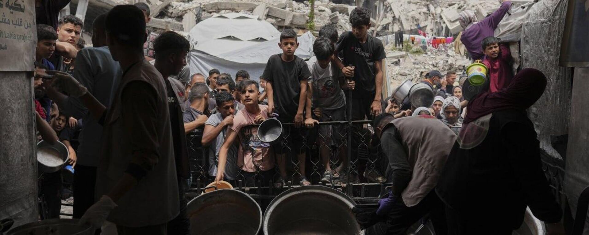 Organizaciones humanitarias advierten sobre hambruna masiva en la Franja de Gaza - Sputnik Mundo, 1920, 23.07.2025