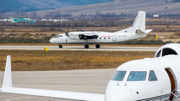 El avión An-24 (imagen referencial) - Sputnik Mundo