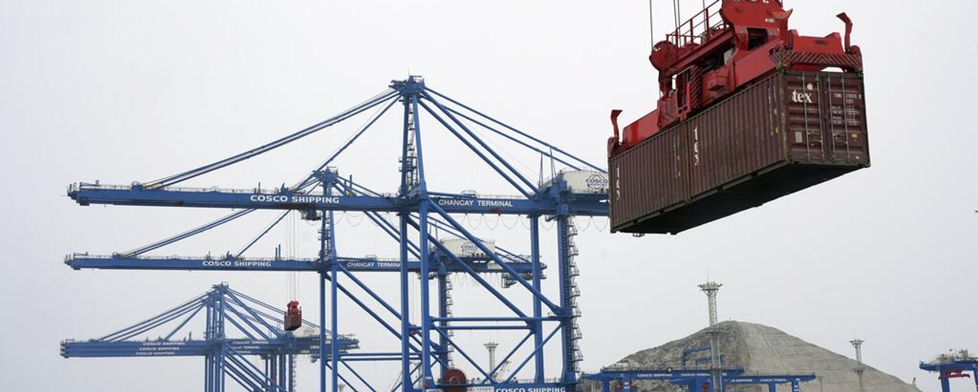 El puerto de Chancay en Perú - Sputnik Mundo, 1920, 28.09.2025